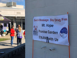 Promise Garden Sign from Promise Event in 2019